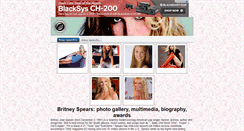 Desktop Screenshot of britneyspears.freewebweb.com