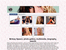 Tablet Screenshot of britneyspears.freewebweb.com